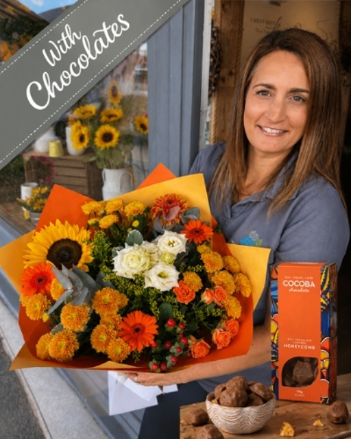 Autumn Burst with Chocolates