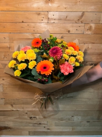 Autumn Hand Tied Wrap