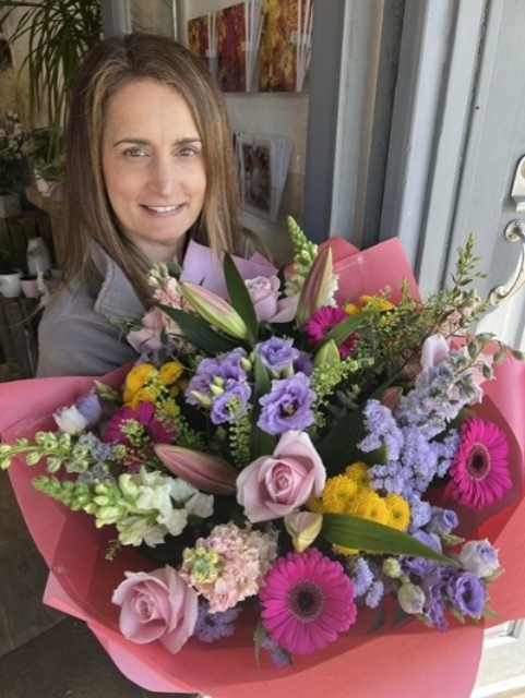 Summer Brights Hand tied